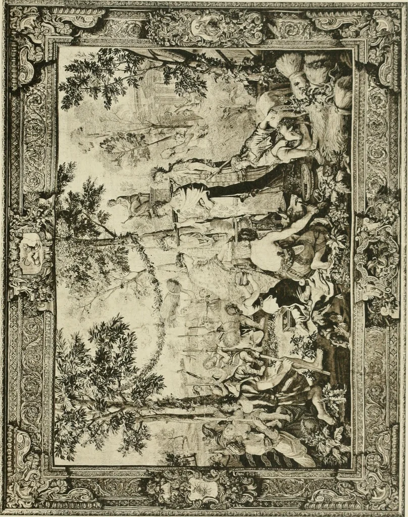 An illustration from The Franco-British exhibition of textiles 1921, 1922, leaf 52