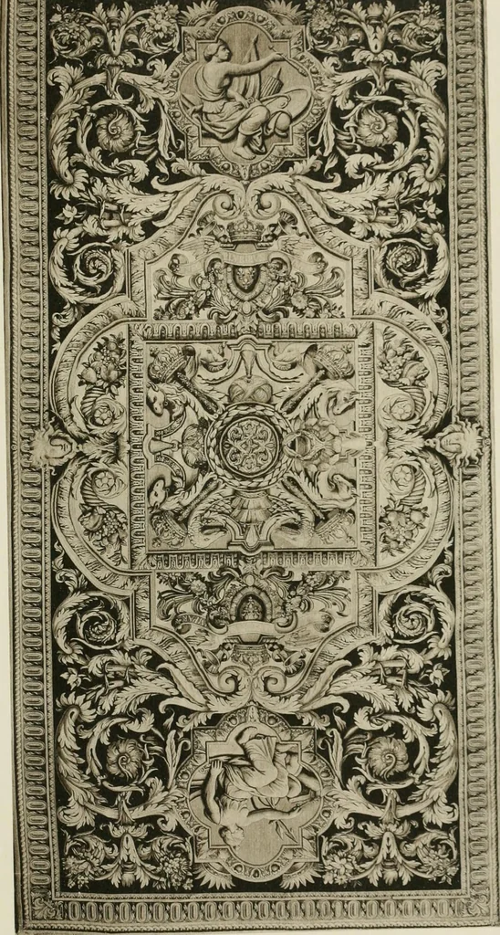An illustration from The Franco-British exhibition of textiles 1921, 1922, leaf 54