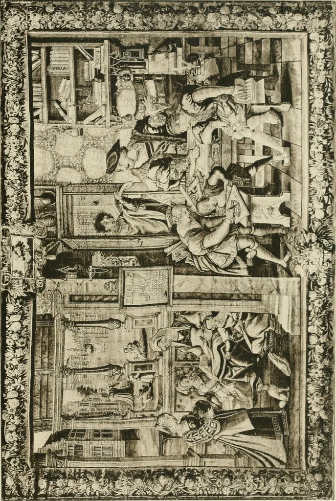An illustration from The Franco-British exhibition of textiles 1921, 1922, leaf 56