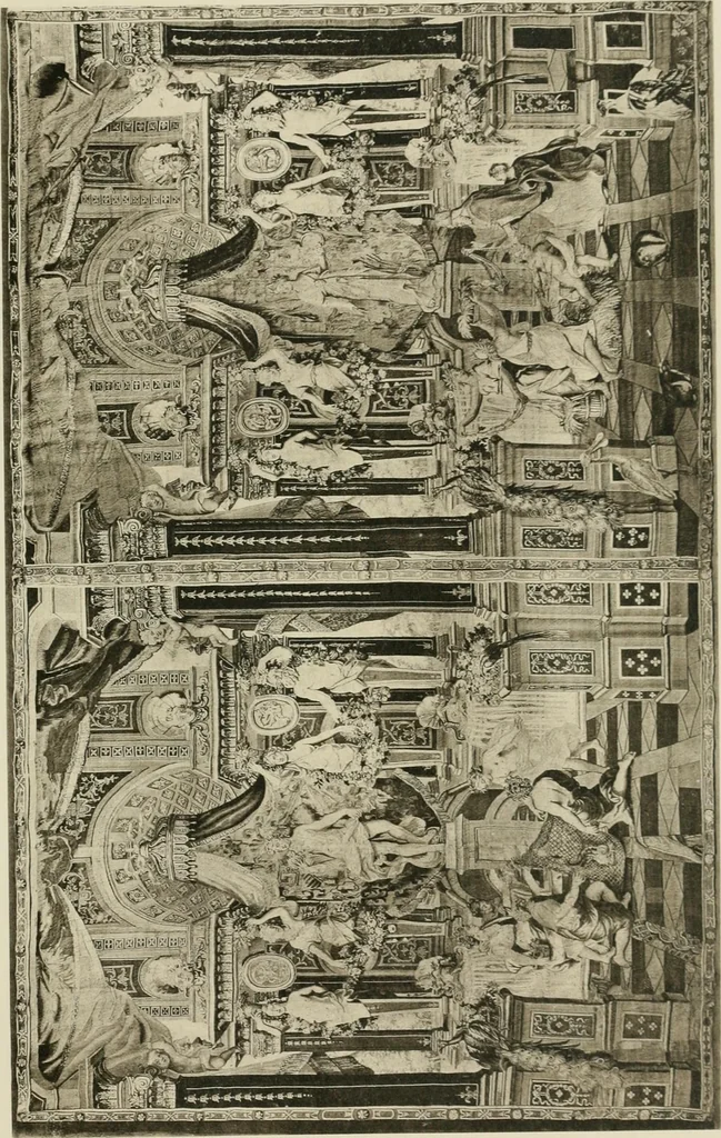 An illustration from The Franco-British exhibition of textiles 1921, 1922, leaf 68
