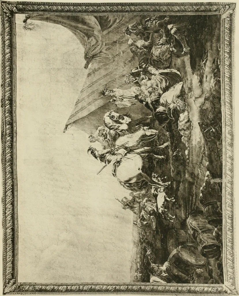 An illustration from The Franco-British exhibition of textiles 1921, 1922, leaf 72