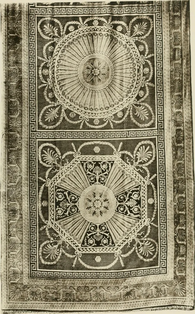An illustration from The Franco-British exhibition of textiles 1921, 1922, leaf 82