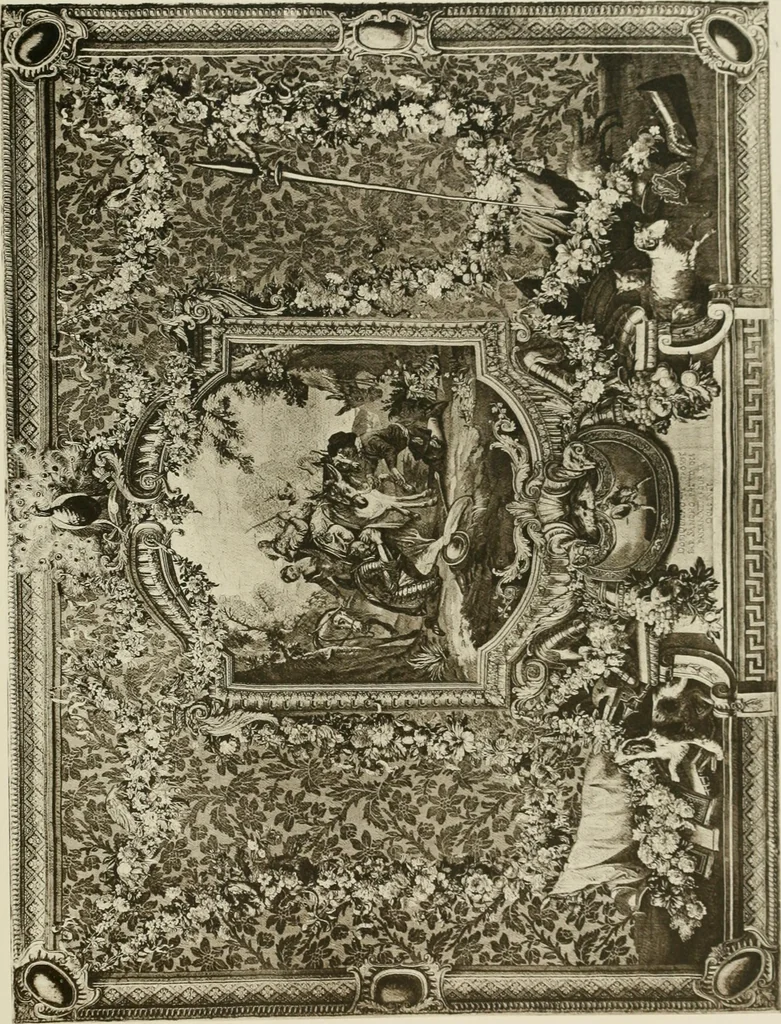 An illustration from The Franco-British exhibition of textiles 1921, 1922, leaf 86