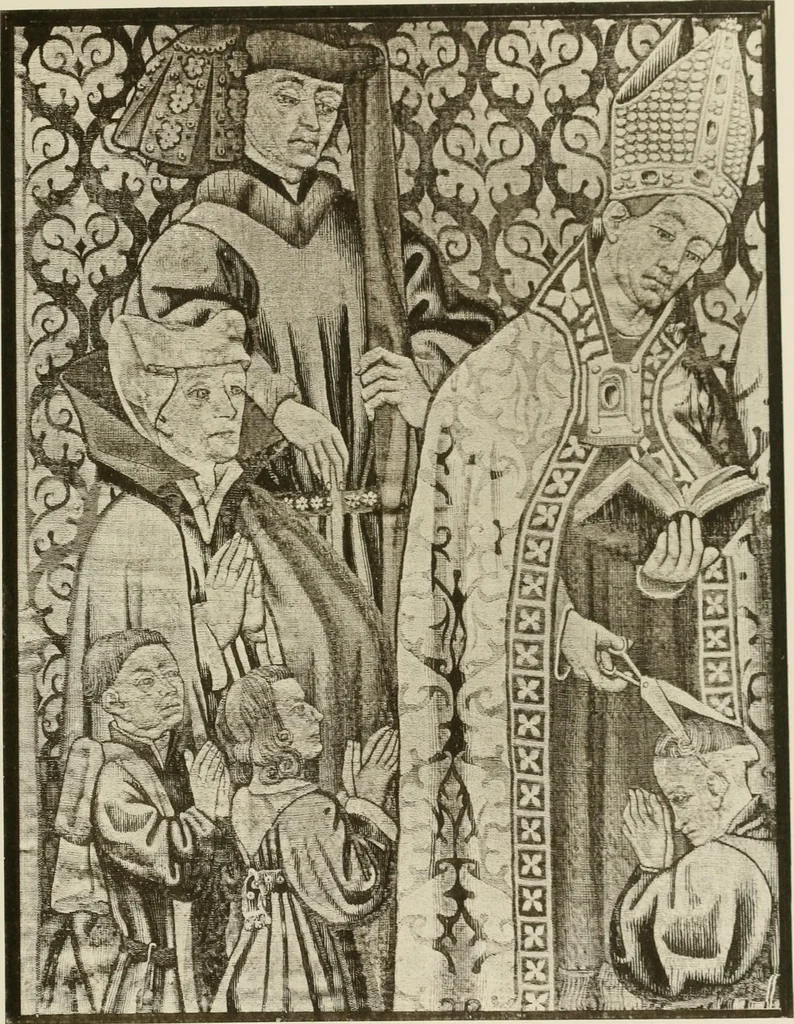 An illustration from The Franco-British exhibition of textiles 1921, 1922, leaf 88