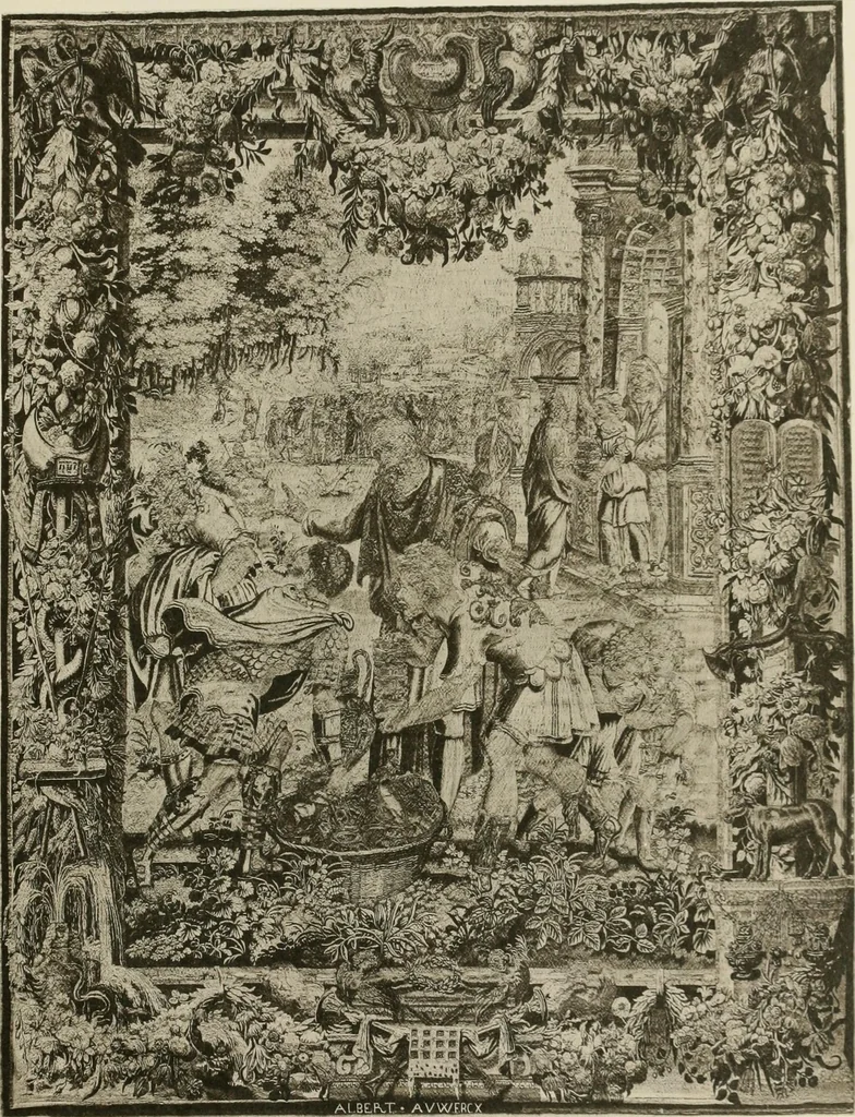 An illustration from The Franco-British exhibition of textiles 1921, 1922, leaf 98