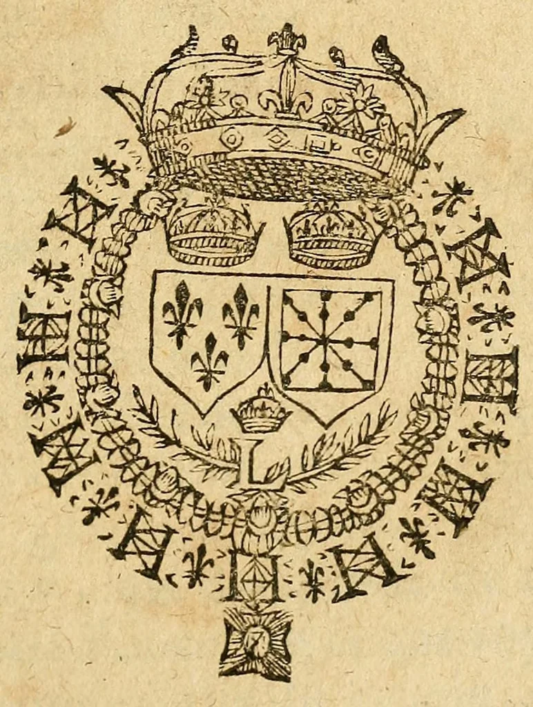 An illustration from Francophilie presentee av Roy, svr la resolvtion de son voyage, 1622, leaf 1