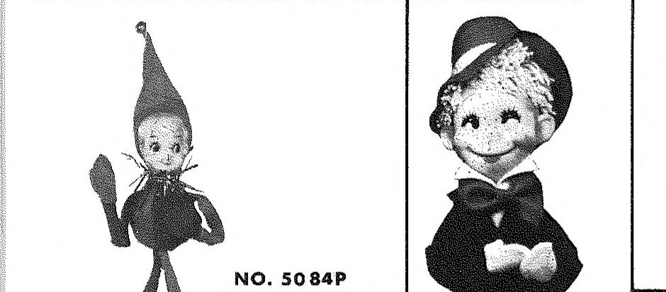 An illustration from Frankel Christmas Decorations 1965, 1965, leaf 23