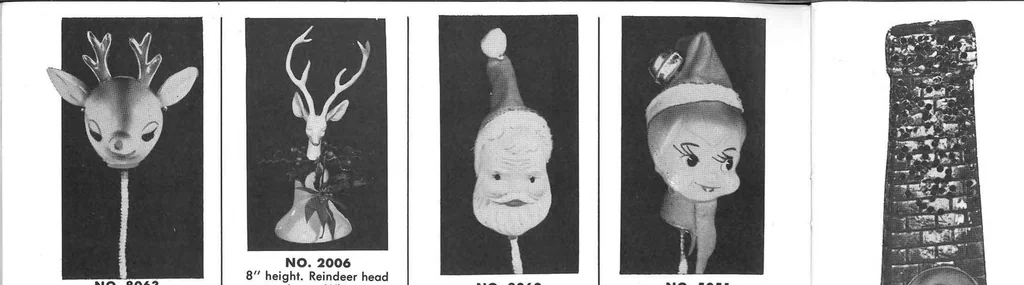 An illustration from Frankel Christmas Decorations 1965, 1965, leaf 5