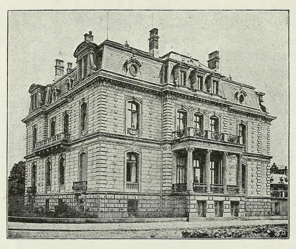 An illustration from Frankfurt a. M. und seine Bauten, 1886, leaf 368