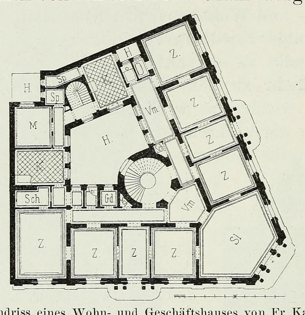 An illustration from Frankfurt a. M. und seine Bauten, 1886, leaf 380