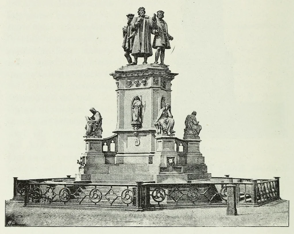 An illustration from Frankfurt a. M. und seine Bauten, 1886, leaf 406
