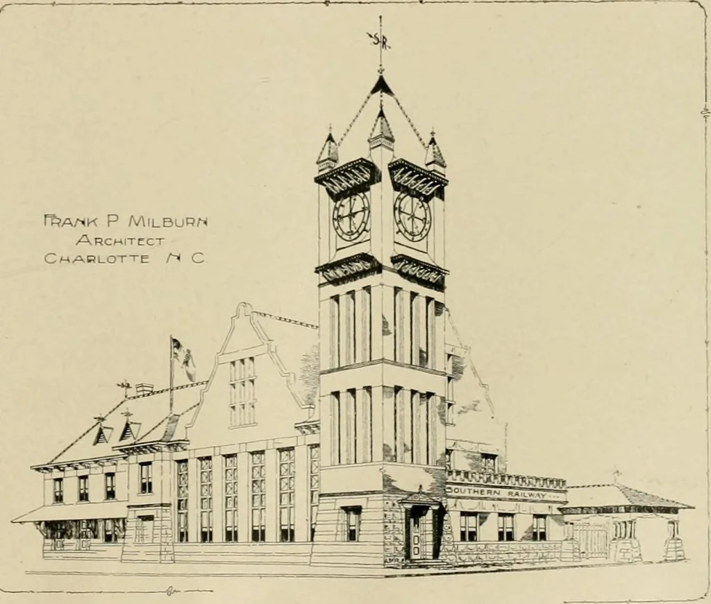 An illustration from Frank P. Milburn, architect, Charlotte, N.C, 1899, leaf 15