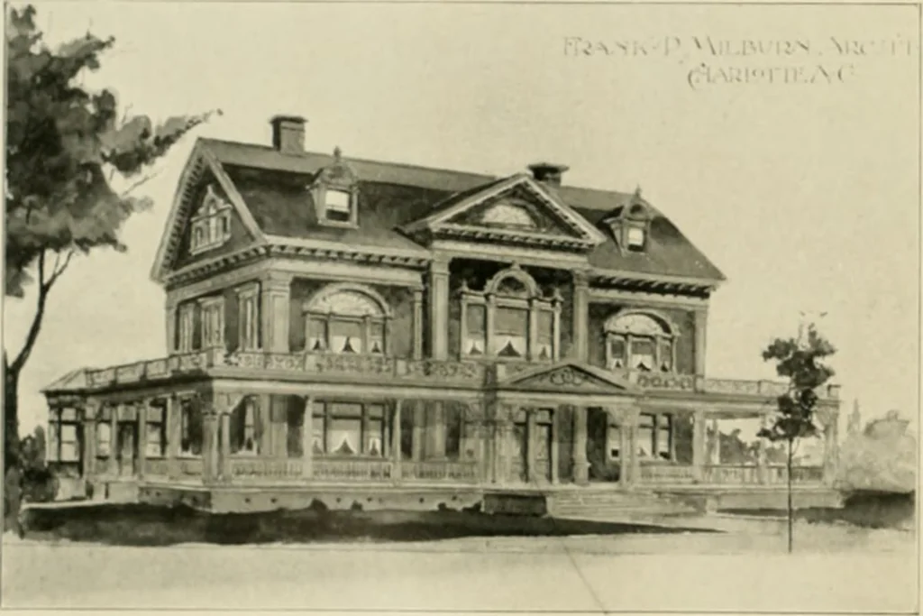 An illustration from Frank P. Milburn, architect, Charlotte, N.C, 1899, leaf 16