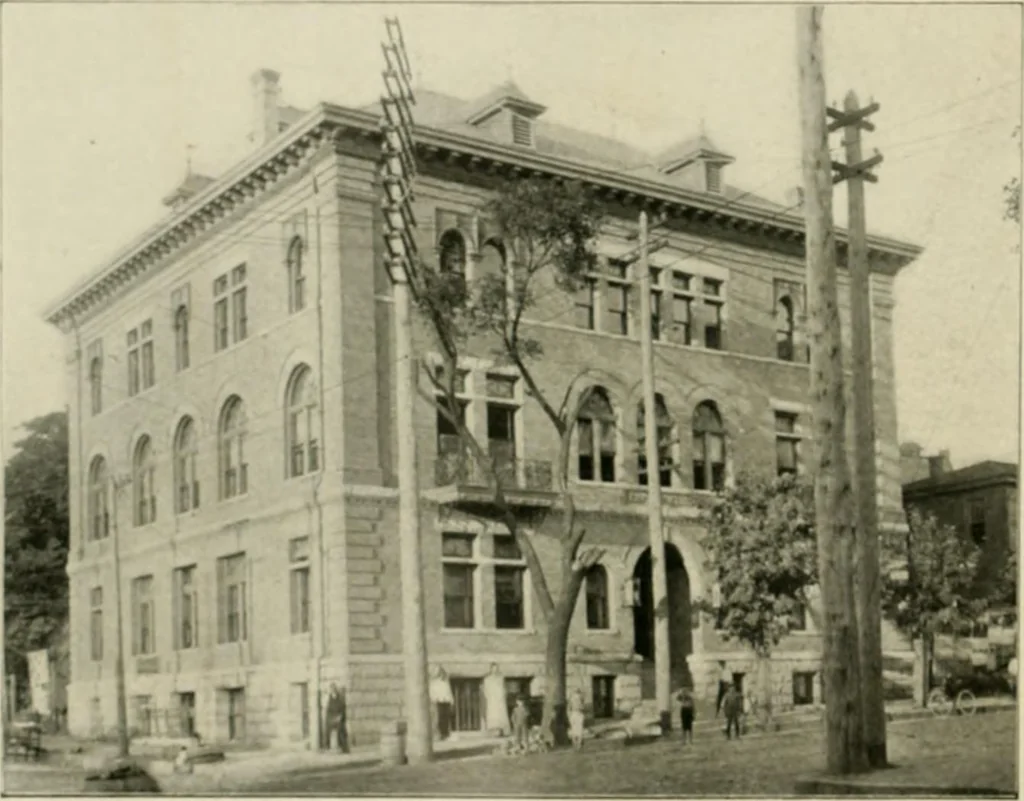 An illustration from Frank P. Milburn, architect, Charlotte, N.C, 1899, leaf 18