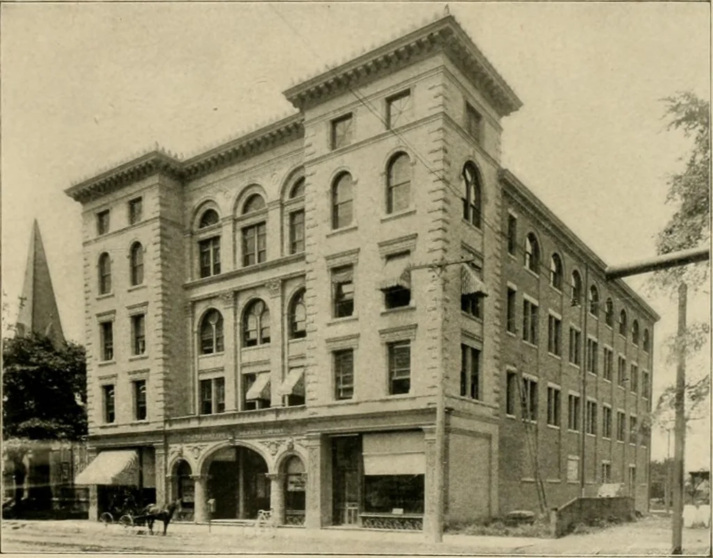 An illustration from Frank P. Milburn, architect, Charlotte, N.C, 1899, leaf 19