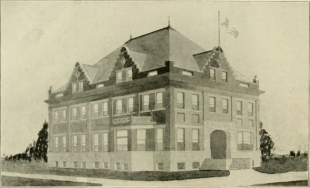 An illustration from Frank P. Milburn, architect, Charlotte, N.C, 1899, leaf 22