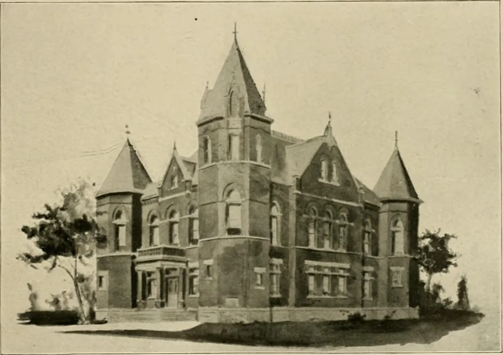 An illustration from Frank P. Milburn, architect, Charlotte, N.C, 1899, leaf 23