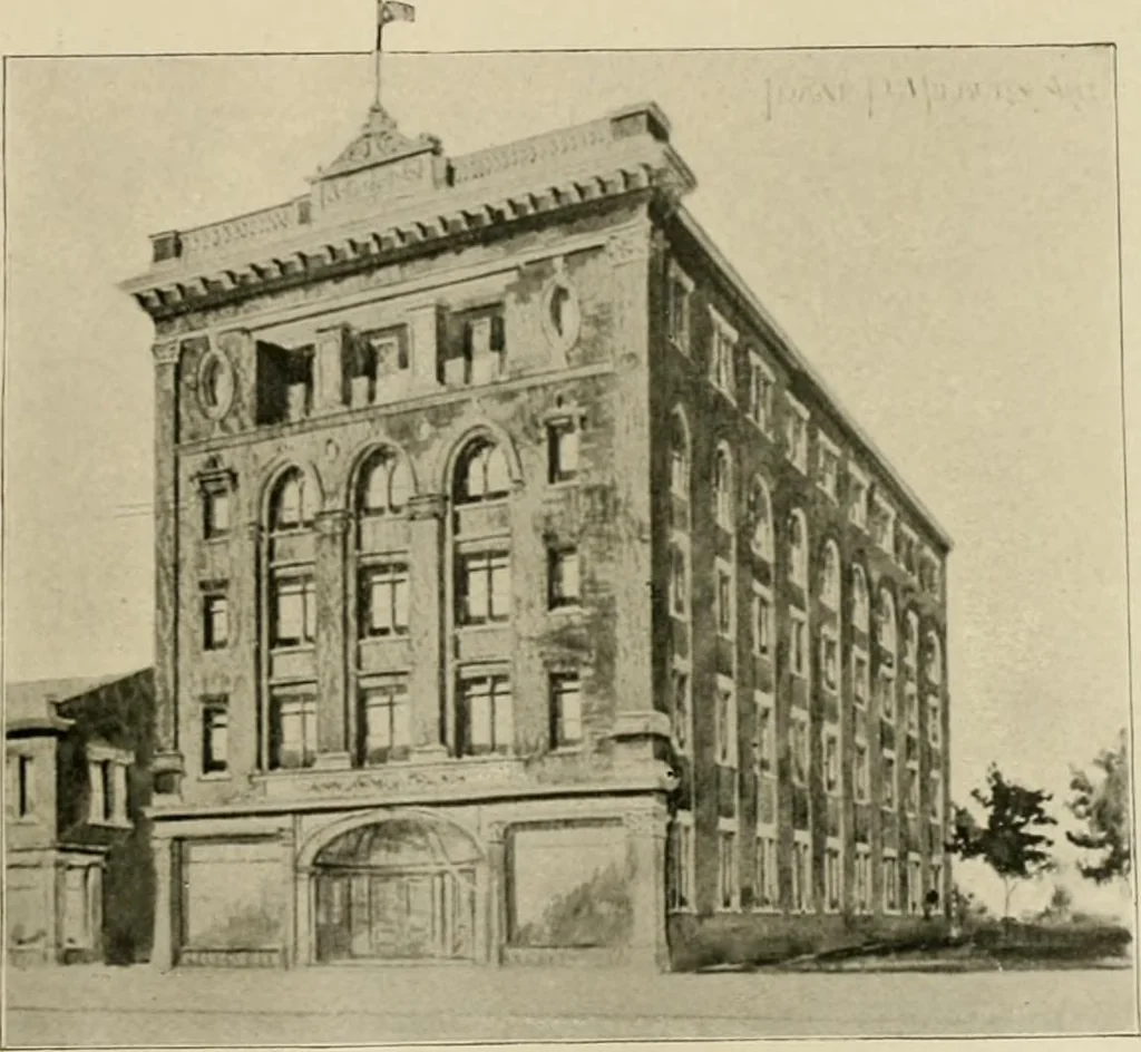 An illustration from Frank P. Milburn, architect, Charlotte, N.C, 1899, leaf 29