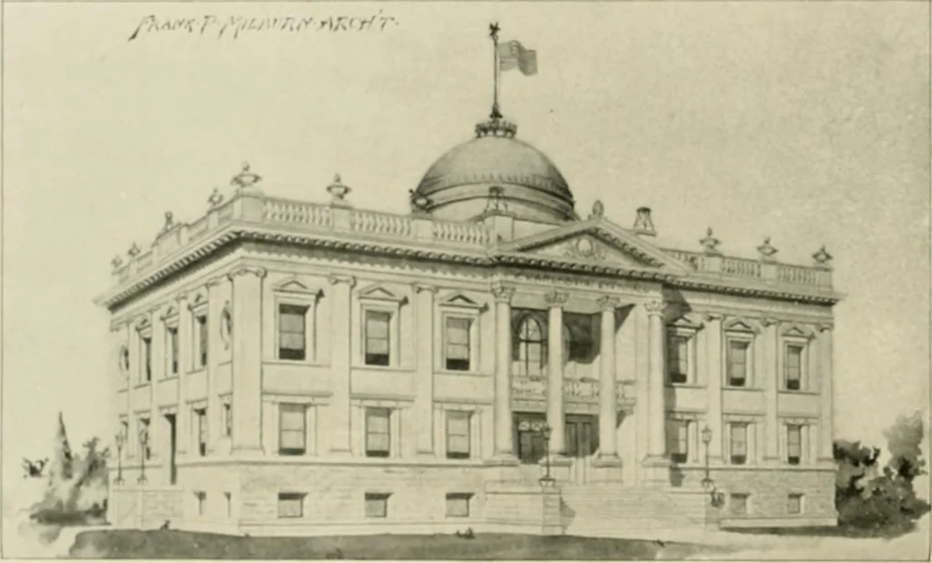 An illustration from Frank P. Milburn, architect, Charlotte, N.C, 1899, leaf 36