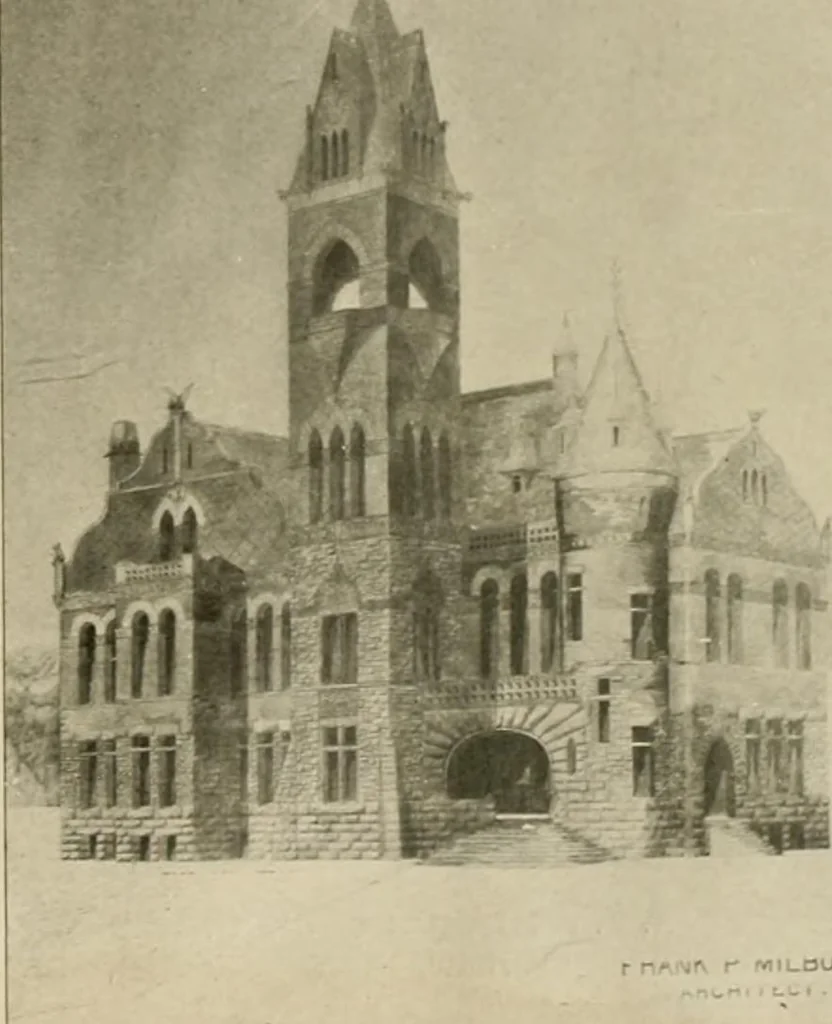 An illustration from Frank P. Milburn, architect, Charlotte, N.C, 1899, leaf 37