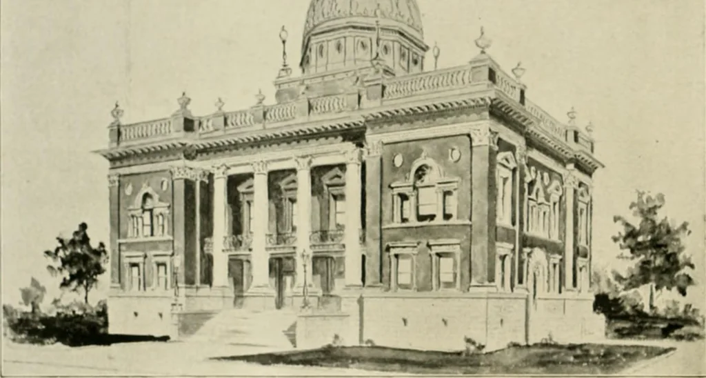 An illustration from Frank P. Milburn, architect, Charlotte, N.C, 1899, leaf 40