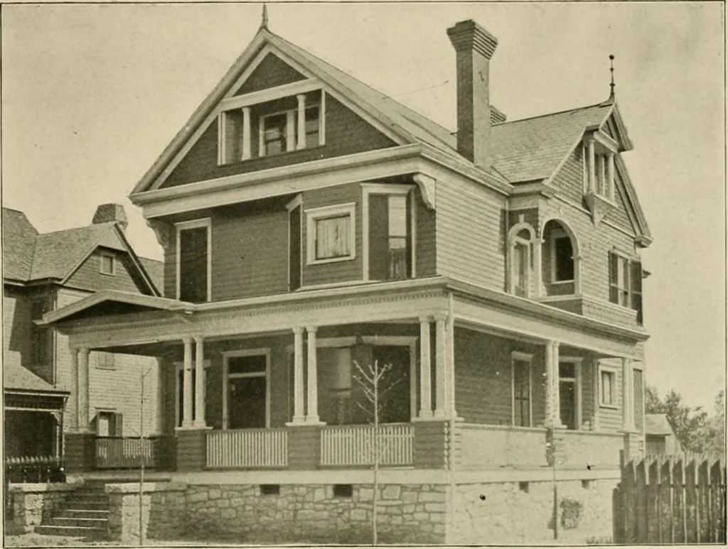 An illustration from Frank P. Milburn, architect, Charlotte, N.C, 1899, leaf 41