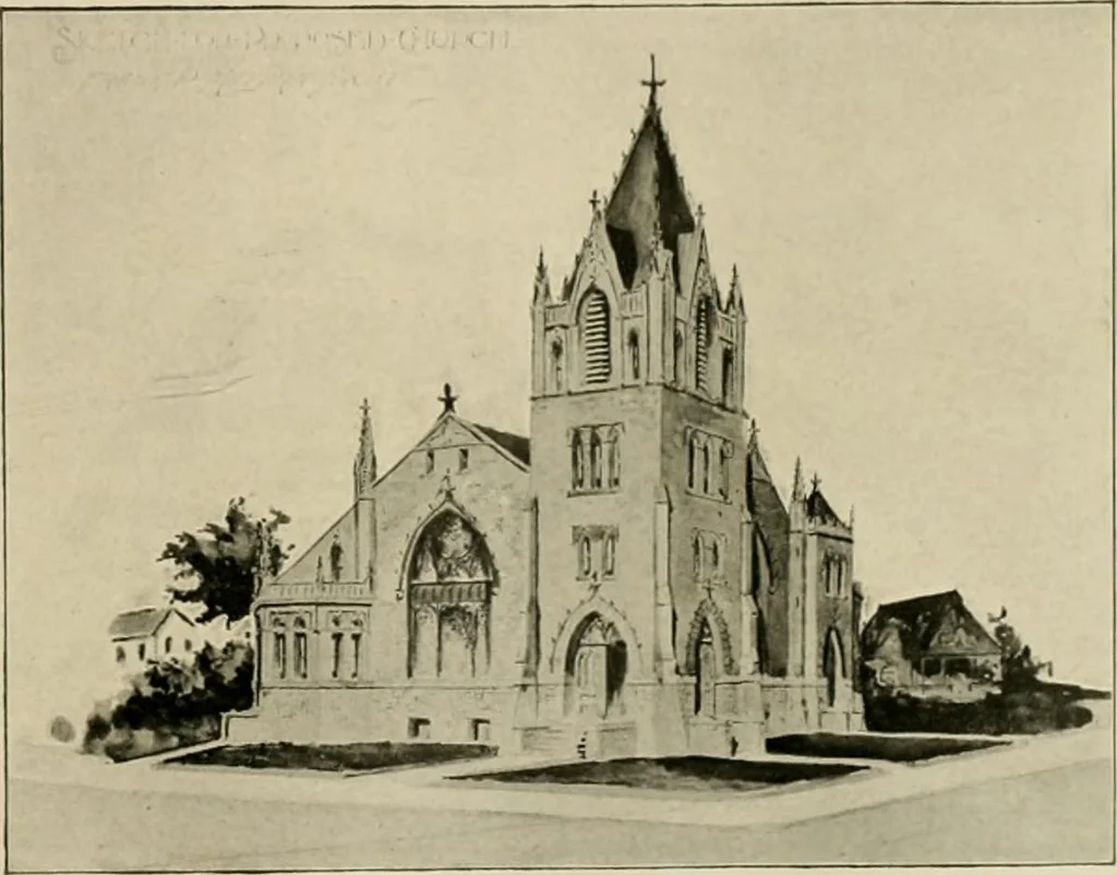 An illustration from Frank P. Milburn, architect, Charlotte, N.C, 1899, leaf 45