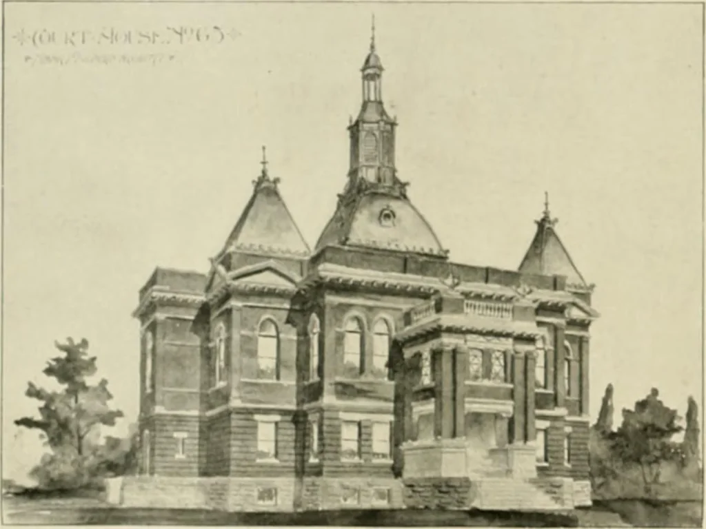 An illustration from Frank P. Milburn, architect, Charlotte, N.C, 1899, leaf 48