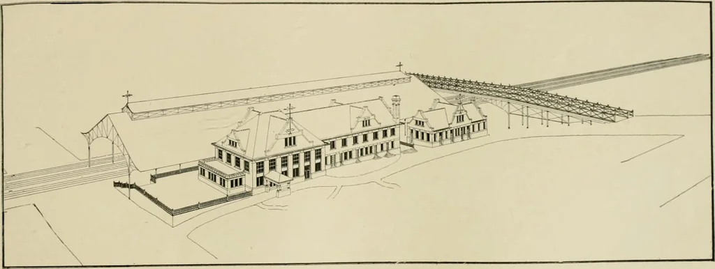 An illustration from Frank P. Milburn, architect, Charlotte, N.C, 1899, leaf 53
