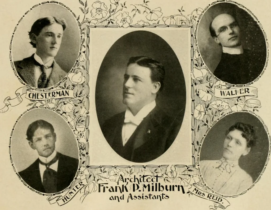 An illustration from Frank P. Milburn, architect, Charlotte, N.C, 1899, leaf 7