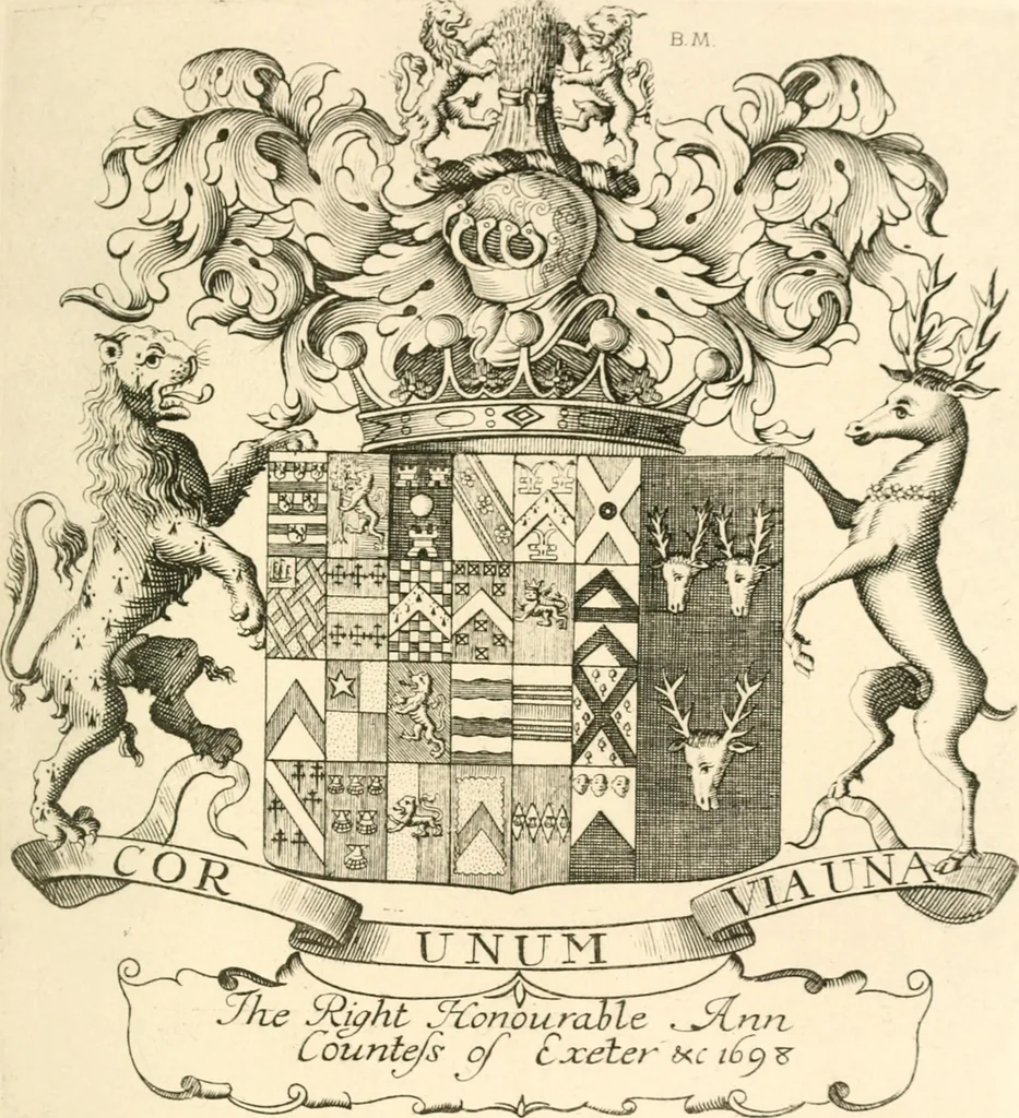 An illustration from Franks bequest. Catalogue of British and American book plates bequeathed to the trustees of the British Museum by Sir Augustus Wollaston Franks, 1903, leaf 214