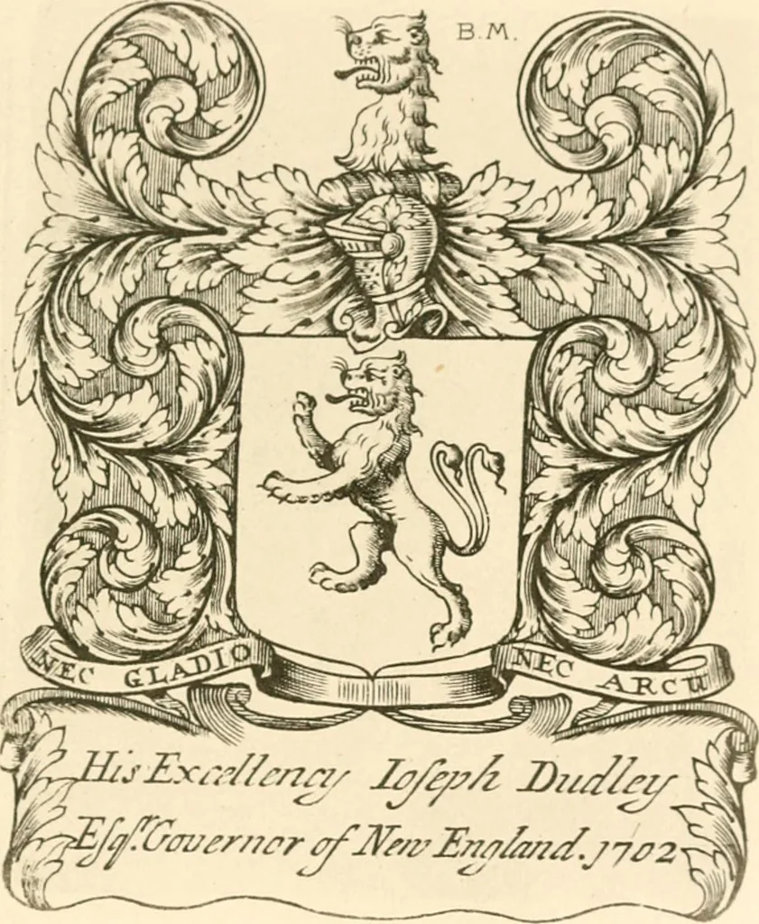An illustration from Franks bequest. Catalogue of British and American book plates bequeathed to the trustees of the British Museum by Sir Augustus Wollaston Franks, 1903, leaf 344
