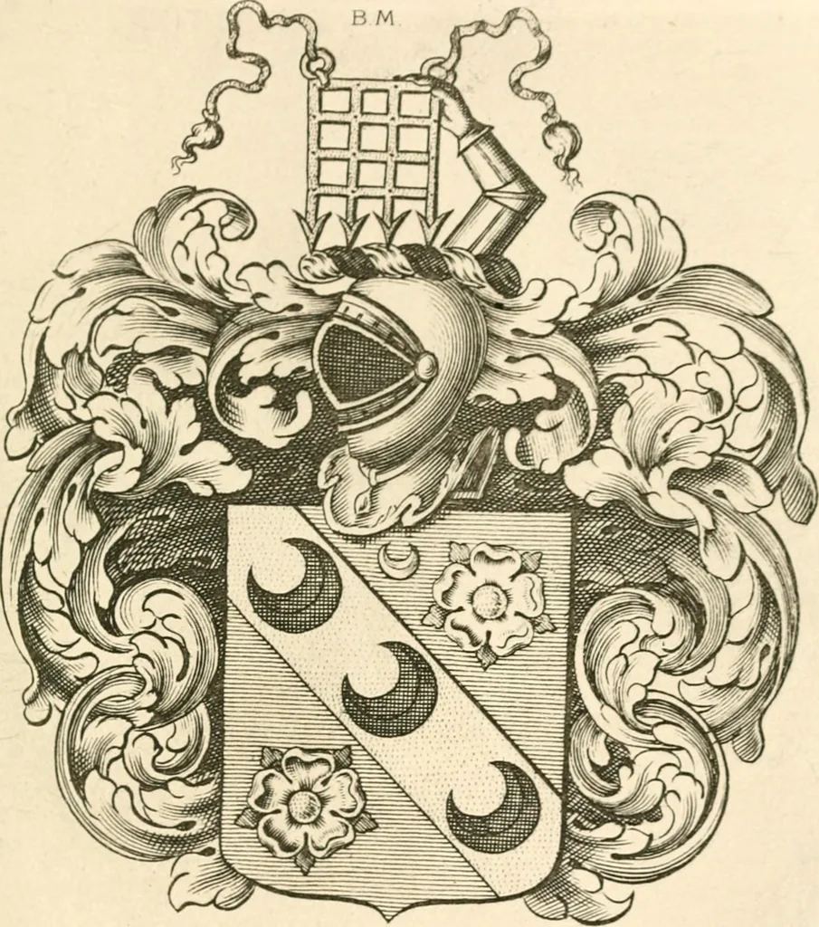 An illustration from Franks bequest. Catalogue of British and American book plates bequeathed to the trustees of the British Museum by Sir Augustus Wollaston Franks, 1903, leaf 396