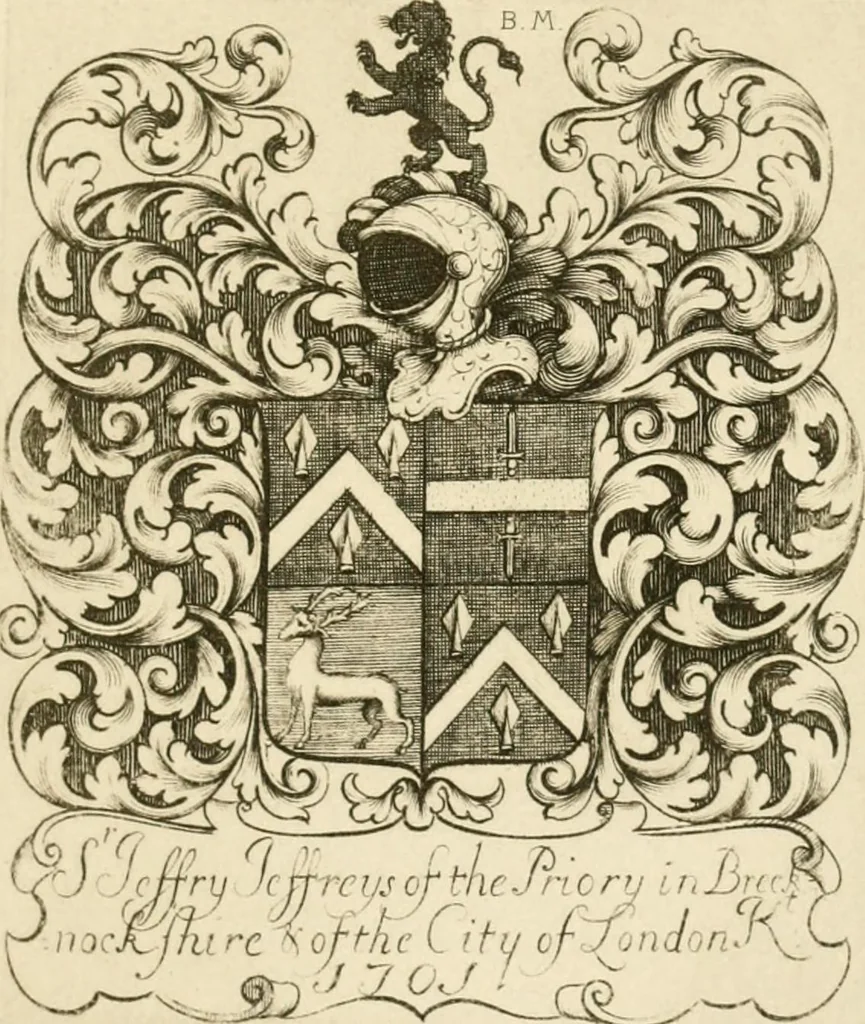 An illustration from Franks bequest. Catalogue of British and American book plates bequeathed to the trustees of the British Museum by Sir Augustus Wollaston Franks, 1903, leaf 119