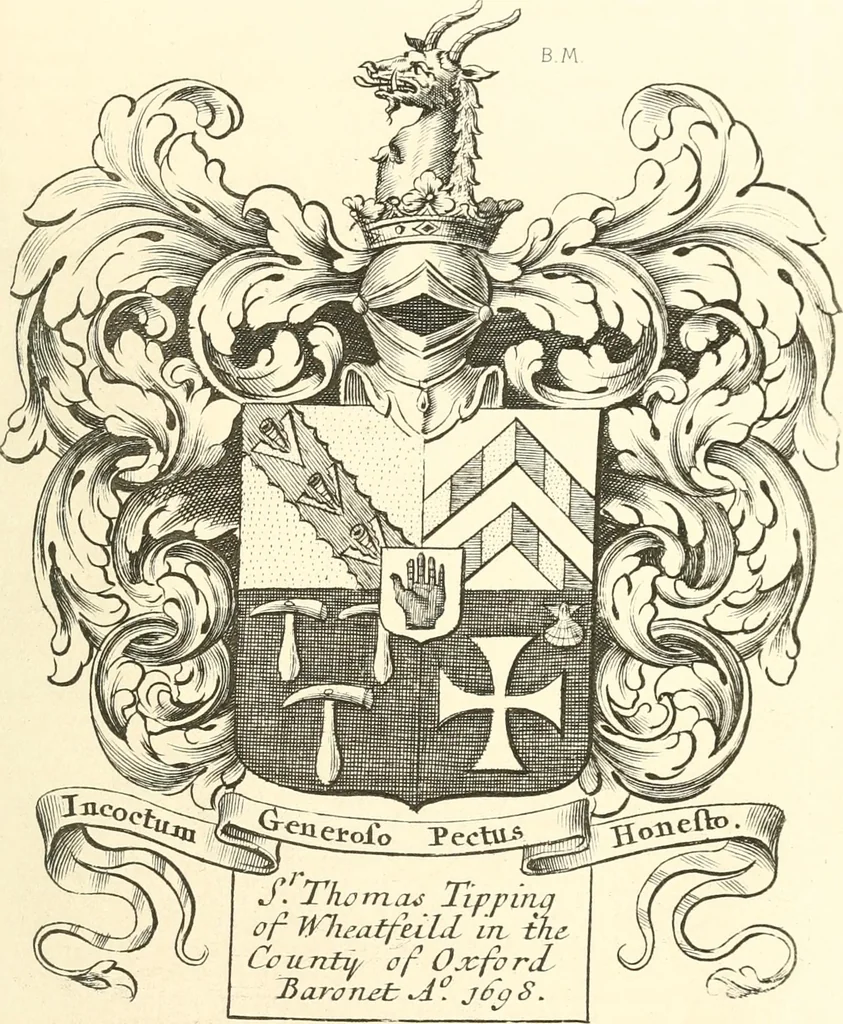 An illustration from Franks bequest. Catalogue of British and American book plates bequeathed to the trustees of the British Museum by Sir Augustus Wollaston Franks, 1903, leaf 150
