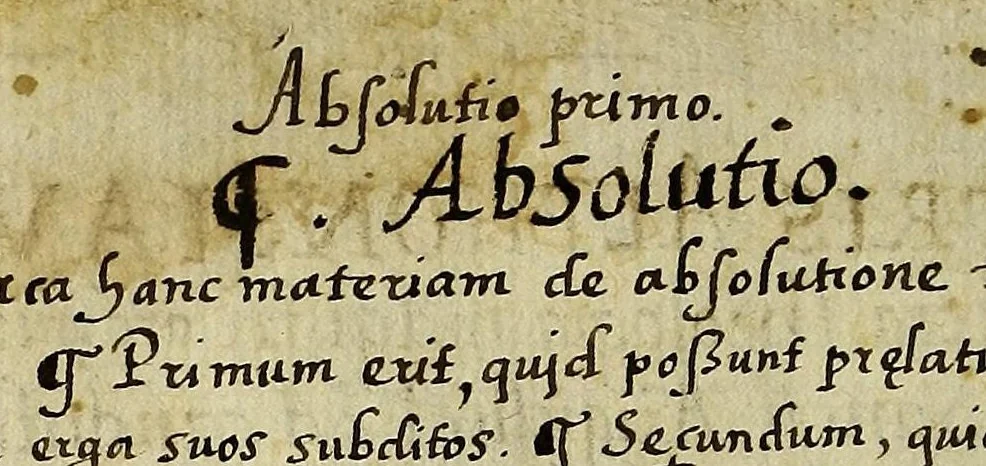 An illustration from Fratris Alphonsi a Veracruce in sacra theologia magistri ordinis haeremitarum sancti Augustini ad candidum lectorem exhortatio. : Candide lector, omnium preuilegiorum compendium, illorum maxime concessorum ordinibus mendicantiu[m] pro conuersione infidelium, & profectu & manutenentia eorum in fide, ., 1570, leaf 4