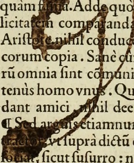 An illustration from Fratris Dominici Soto Segouiensis, theologi De iustitia & iure : libri decem, 1553, leaf 498