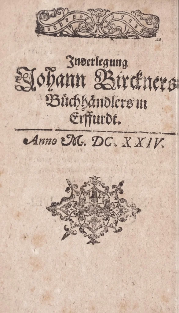 An illustration from Fr. BasilI Valentini Benedicter Ordens Offenbahrung der verborgenen Handgriffe auff das Universal gerichtet : item Conclusiones, oder, Schlussreden aller seiner Schrifften vnd Tractaten von Schwefel, Vitriol vnd Magneten, beydes, der Philosophischen als der Gemeinen : auss jenen entspringt das Universal, auss diesen die Particular. Darbey mit angefügt CornelI Drebbel zu Leyden in Hollandt Tractatus von Natur der Elementen vnd wie sie den Wind, Regen, Blitz vnd Donner verursachen vnd worzu sie nützen, 1624, leaf 96