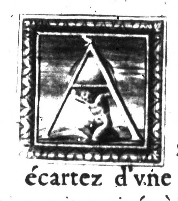 An illustration from Les entretiens d'Ariste et d'Eugene [microforme], 1671, leaf 61
