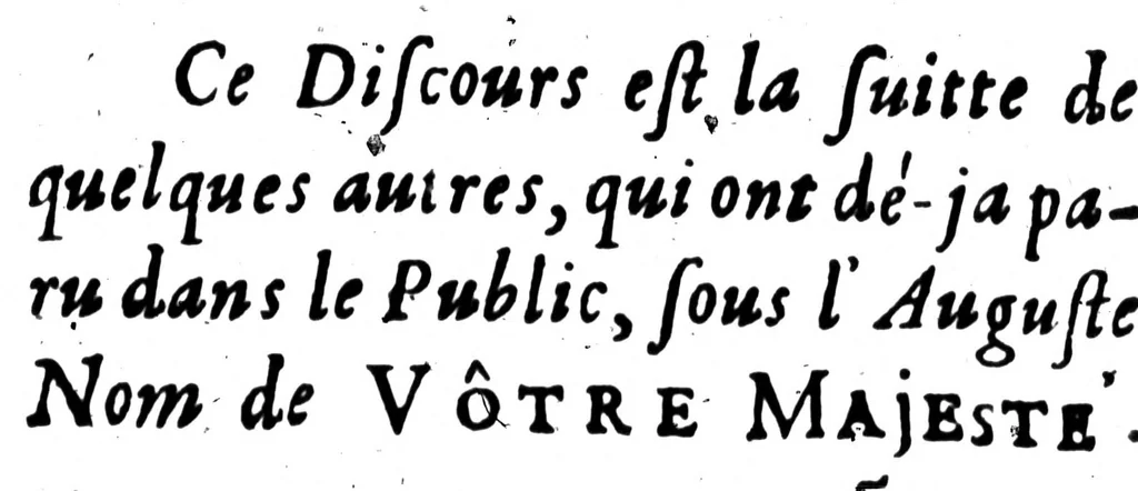 An illustration from Discours physique de la parole [microforme], 1668, leaf 1