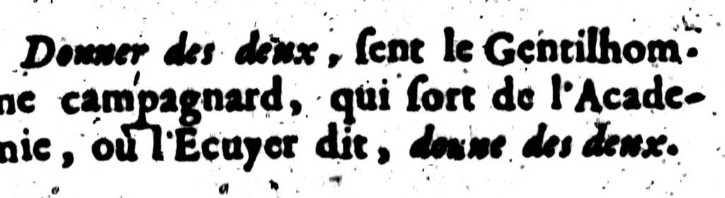 An illustration from Le Génie de la langue françoise. Suite du génie de la langue françoise. [microforme], 1685, leaf 671