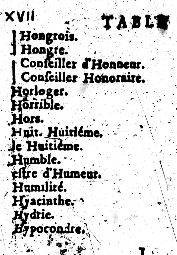 An illustration from Le Génie de la langue françoise. Suite du génie de la langue françoise. [microforme], 1685, leaf 790
