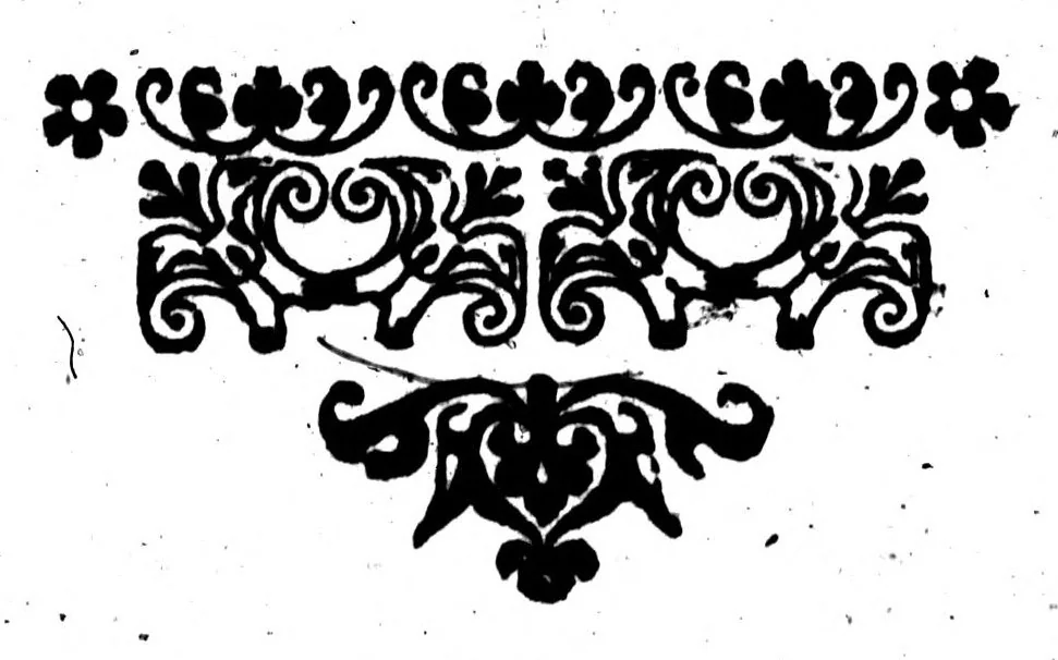 An illustration from La rhétorique françoise ou pour principale augmentation l'on trouve les secrets de nostre langue [microforme], 1673, leaf 604