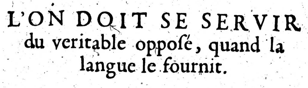 An illustration from La rhétorique françoise ou pour principale augmentation l'on trouve les secrets de nostre langue [microforme], 1673, leaf 630