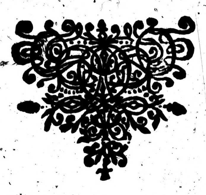An illustration from La rhétorique françoise ou pour principale augmentation l'on trouve les secrets de nostre langue [microforme], 1673, leaf 646