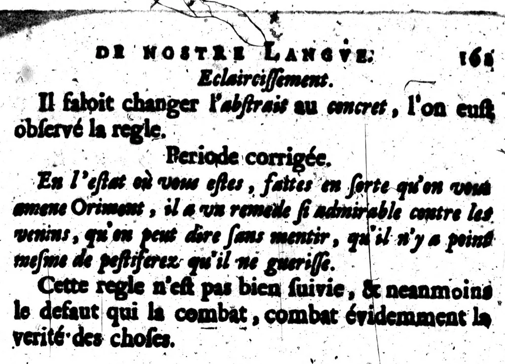 An illustration from La rhétorique françoise ou pour principale augmentation l'on trouve les secrets de nostre langue [microforme], 1673, leaf 663