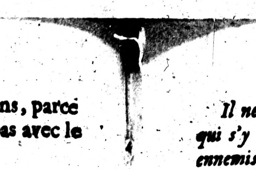 An illustration from La rhétorique françoise ou pour principale augmentation l'on trouve les secrets de nostre langue [microforme], 1673, leaf 678