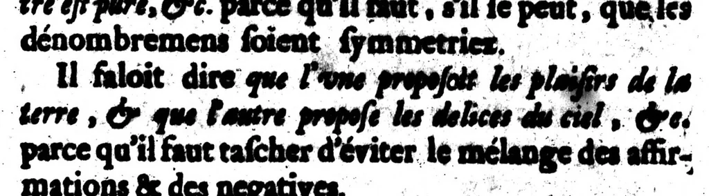 An illustration from La rhétorique françoise ou pour principale augmentation l'on trouve les secrets de nostre langue [microforme], 1673, leaf 683