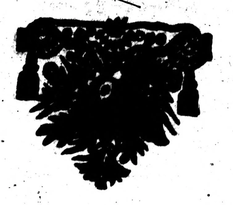 An illustration from La rhétorique françoise ou pour principale augmentation l'on trouve les secrets de nostre langue [microforme], 1673, leaf 697