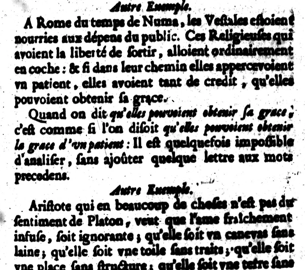 An illustration from La rhétorique françoise ou pour principale augmentation l'on trouve les secrets de nostre langue [microforme], 1673, leaf 715